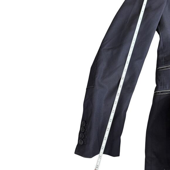 PATRICK HELLMANN  BLACK BLAZER JACKET sz 42L - Picture 13 of 16